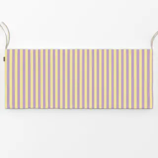 Bankauflage Cabana Streifen gelb lila