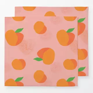 Servietten Peaches