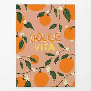 Geschirrtuch Dolce Vita & Orangen