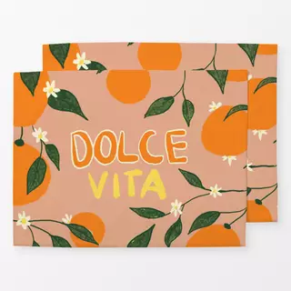 Tischset Dolce Vita & Orangen