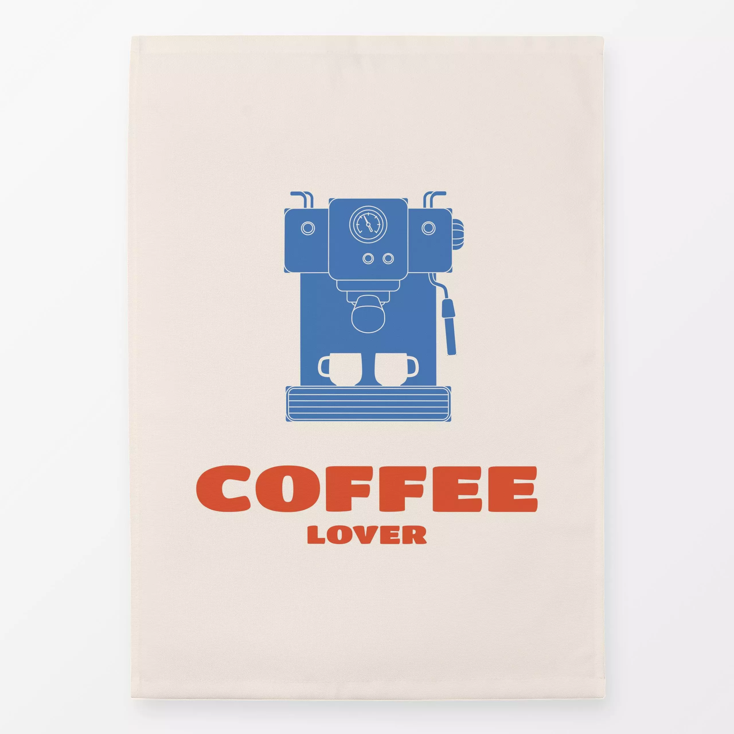 Geschirrtücher Coffee Lover light - Sprüche & Schriftzüge, Küche, Essen & Trinken, Retro & Vintage - von „Jana Moßmann"; Kaf...