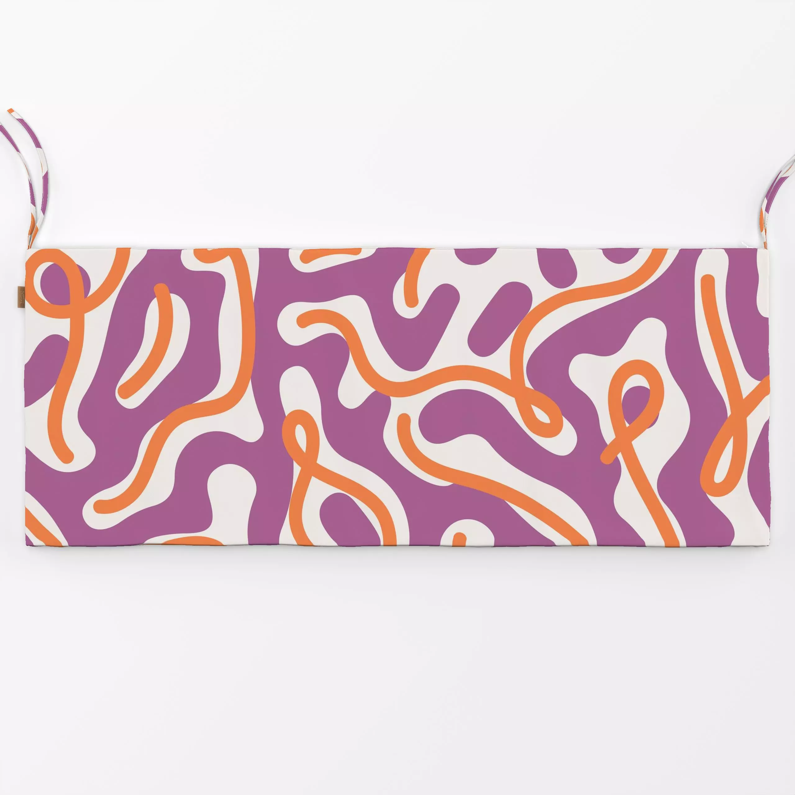 Bankauflage Farbfreude Script C 6 - Symbole & Muster - von „Primus Pattern"; minimal, Linien, abstrakt, Retro, Geometrisch, ...