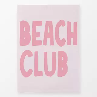 Geschirrtuch Beach Club big pink