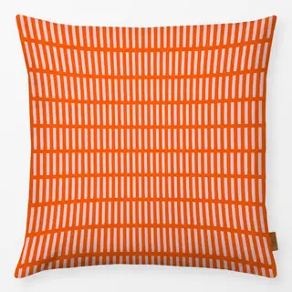 Kissen Sunny Orange Soft Stripes