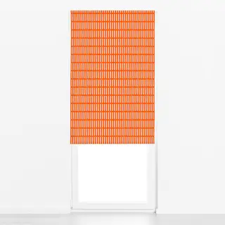 Raffrollo Sunny Orange Soft Stripes