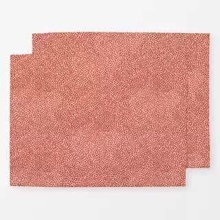 Tischset Kleine Punkte rot