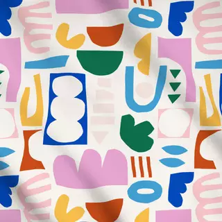 Meterware Joyful Mix Of Shapes