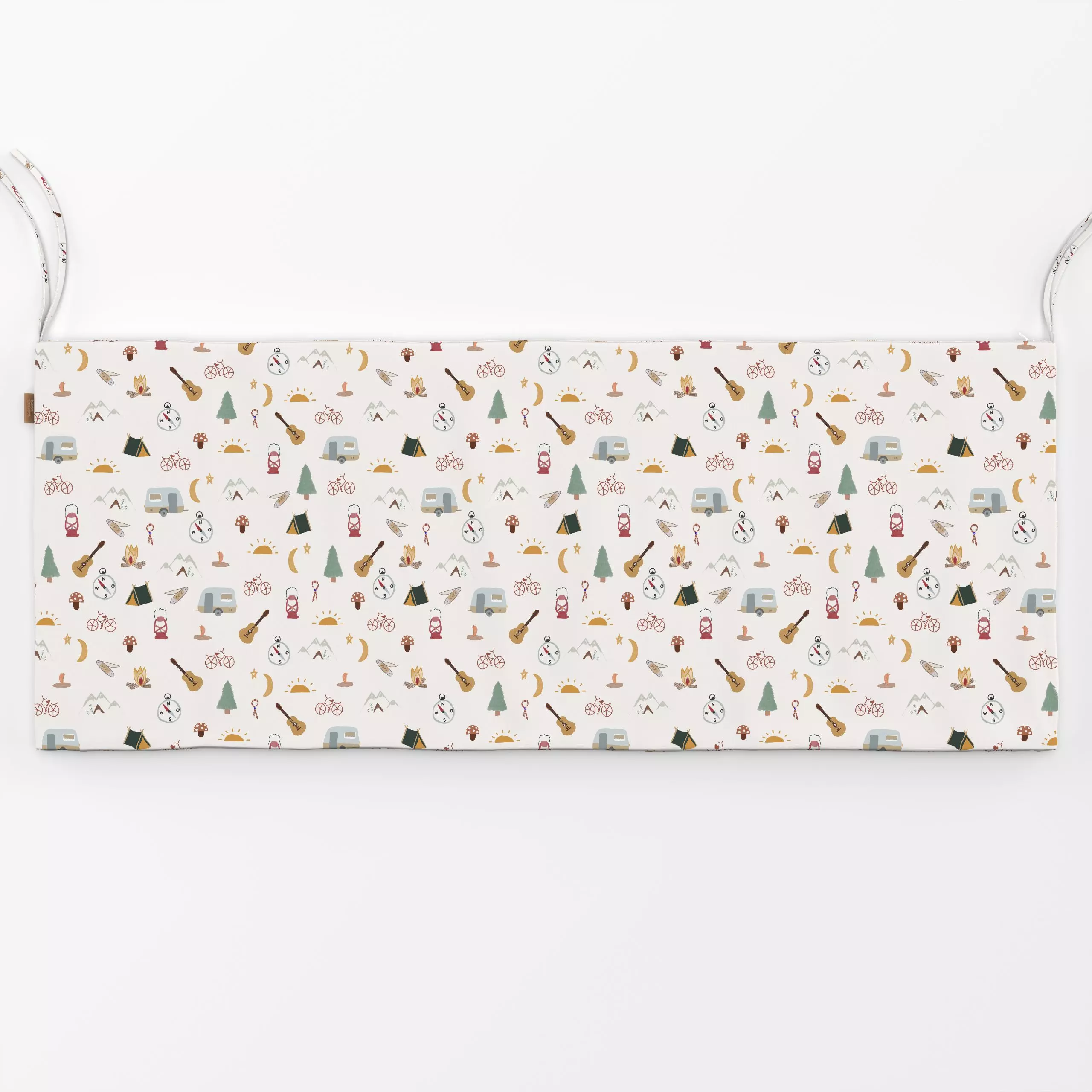 Bankauflage Weltenbummler - Kinderzimmer & Motive für Kinder, Natur & Landschaft - von „Studio ROSAGRAU"; Kinder, Kinderzimm...