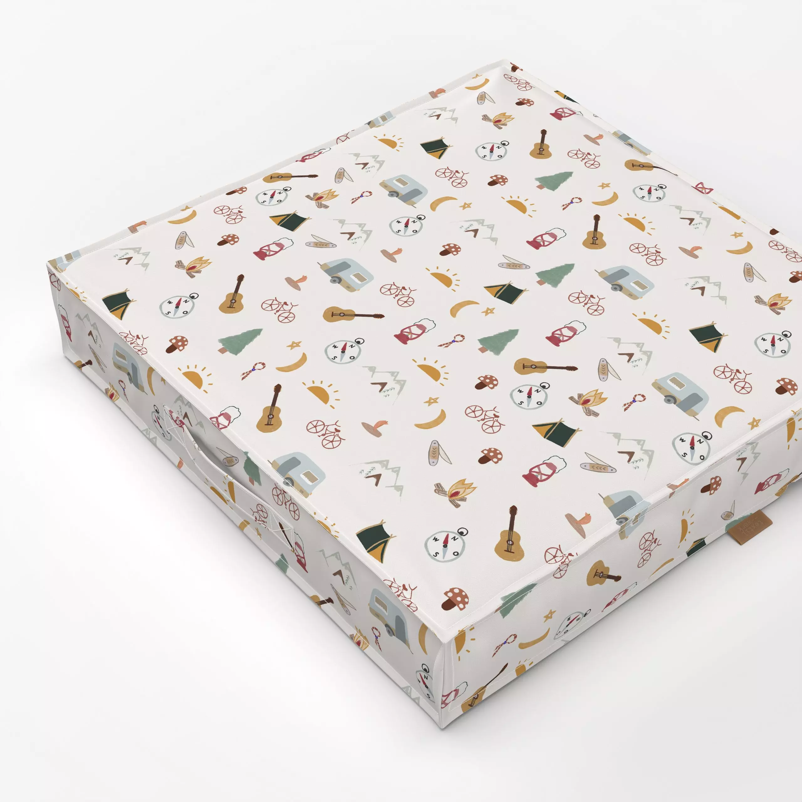 Bodenkissen Weltenbummler - Kinderzimmer & Motive für Kinder, Natur & Landschaft - von „Studio ROSAGRAU"; Kinder, Kinderzimm...