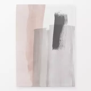 Geschirrtuch Brush Strokes Pink and Gray 3