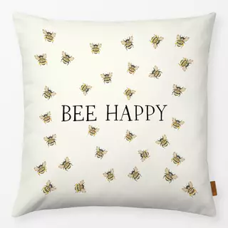 Kissen Bee Happy Bienenliebe