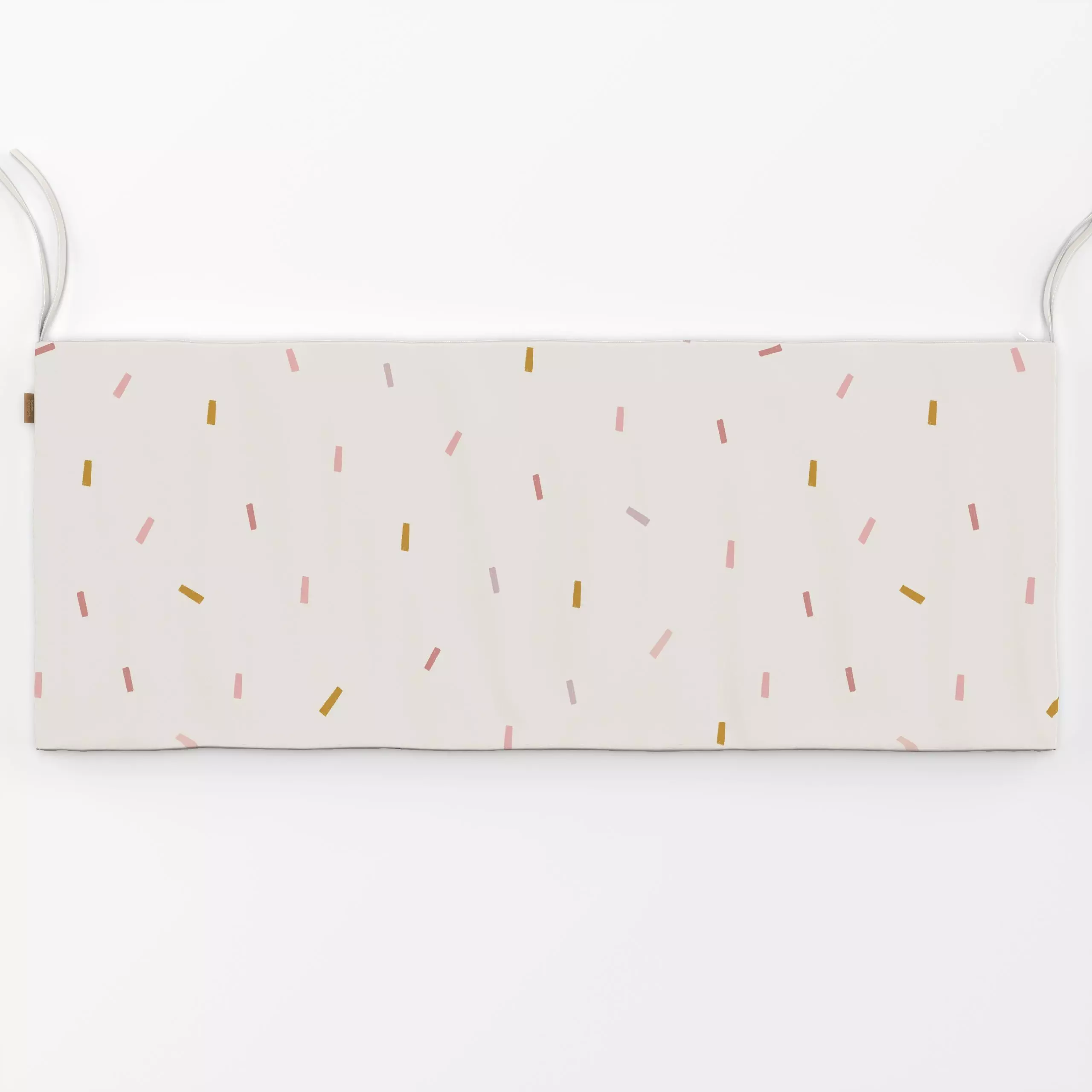 Bankauflage Girl Power Confetti - Symbole & Muster - von „Menina Lisboa "; Abstrakt, Kinderzimmer, Kids, confetti, kidsroom