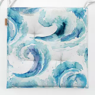 Sitzkissen Meer Wellen Ozean Blau