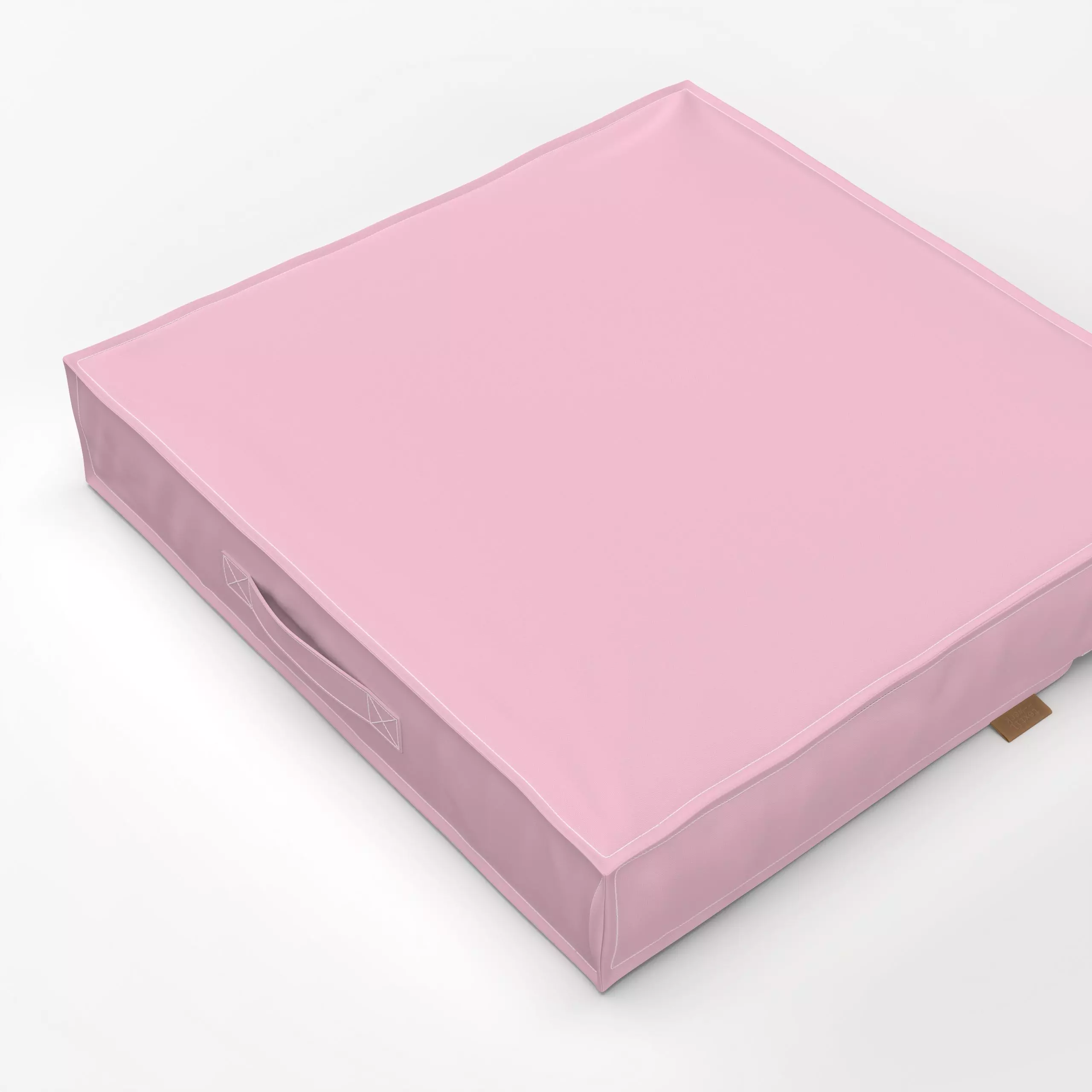 Bodenkissen colors Rosa Botanics - Symbole & Muster - von „textilwerk colors"; rosa, bunt, schlicht, Farben, uni, einfarbig,...
