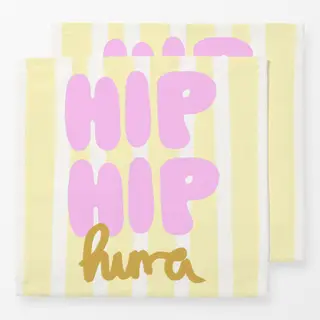 Servietten Hip Hip Hurra