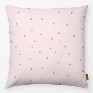 Kissen Punkte Polka Dots Rosa