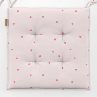 Sitzkissen Punkte Polka Dots Rosa
