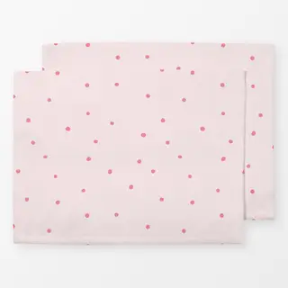 Tischset Punkte Polka Dots Rosa