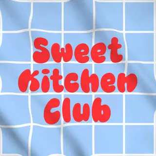 Meterware Sweet Kitchen Club Blue