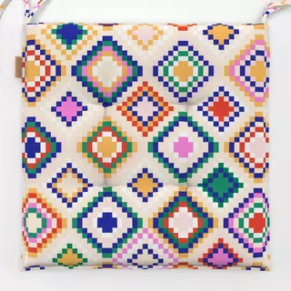 Sitzkissen Cool Boho Mosaic creme