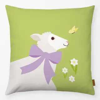 Kissen Ostern Lamm Osterglocken