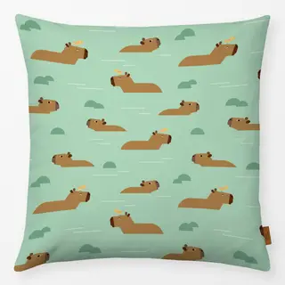 Kissen Capybara Familie