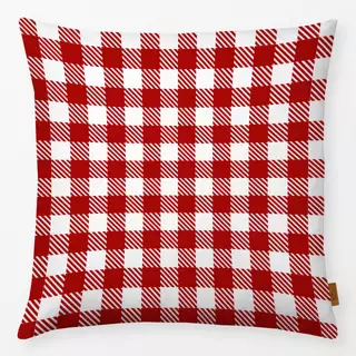 Kissen Sommer-Liebe Rot Weiß