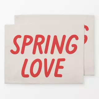 Tischset Spring Love