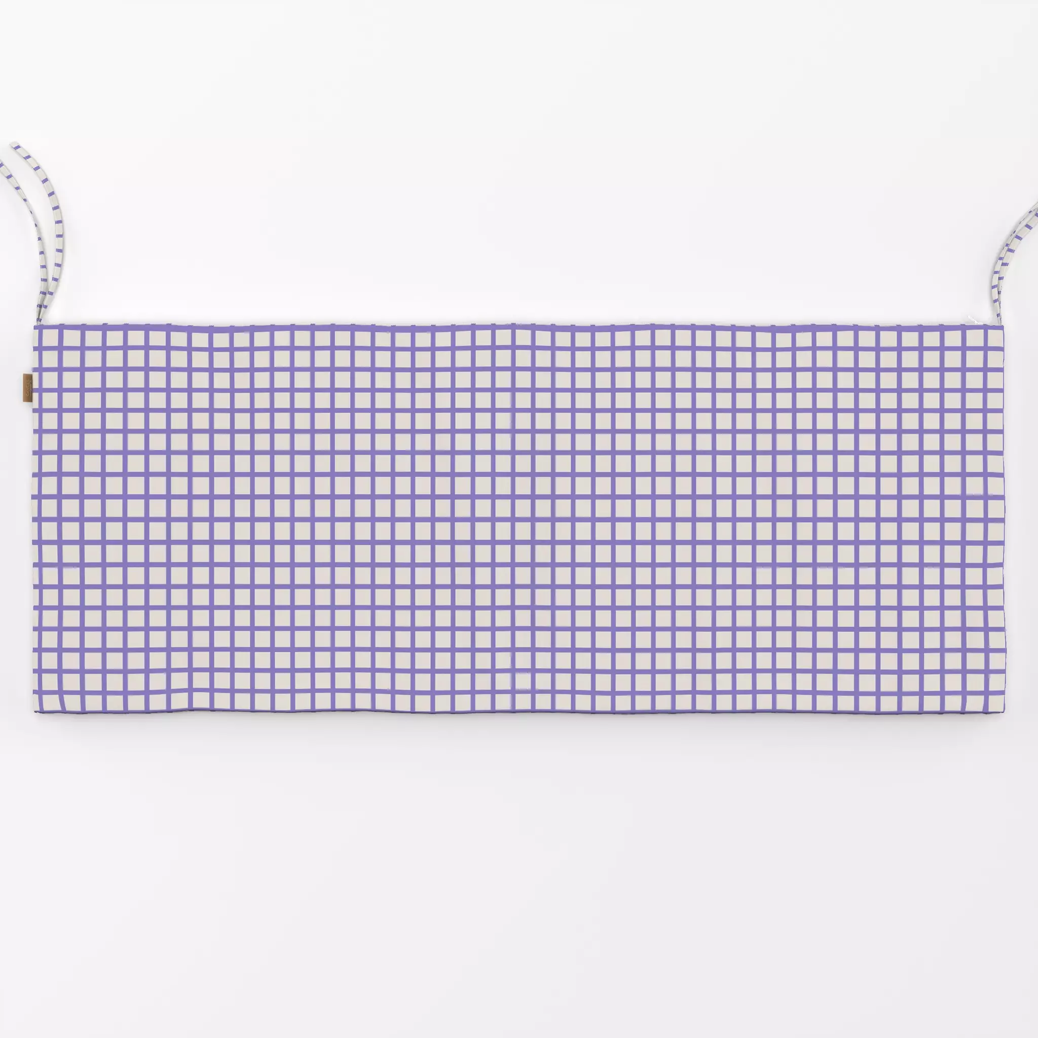 Bankauflage Karos Winterviolett Karos Winterviolett