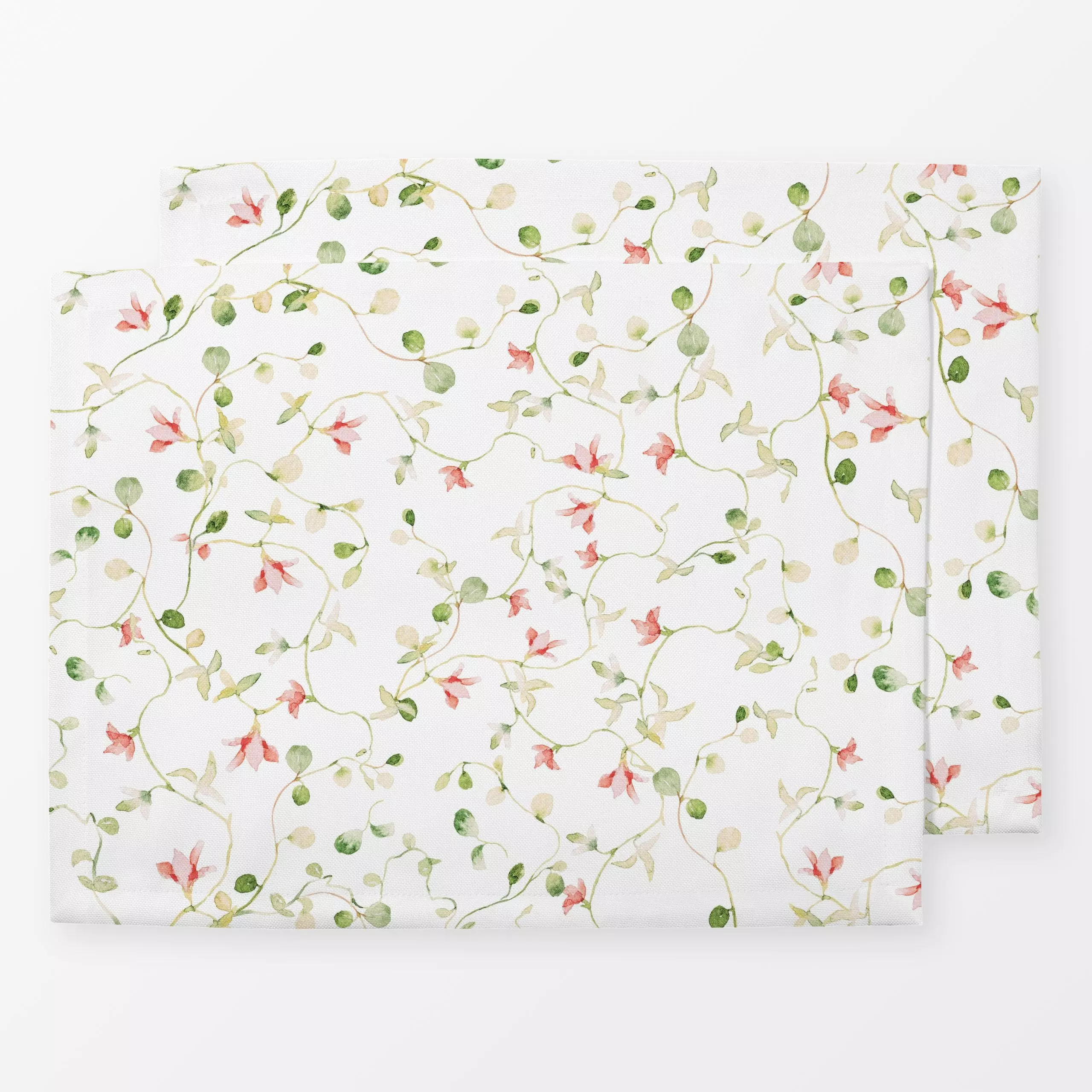 Tischset Sommer Wiese 9 - Blumen & Florales - von „Uta Naumann"; Muster, skandinavisch, Blumen, Garten, Hygge, Botanisch, fl...