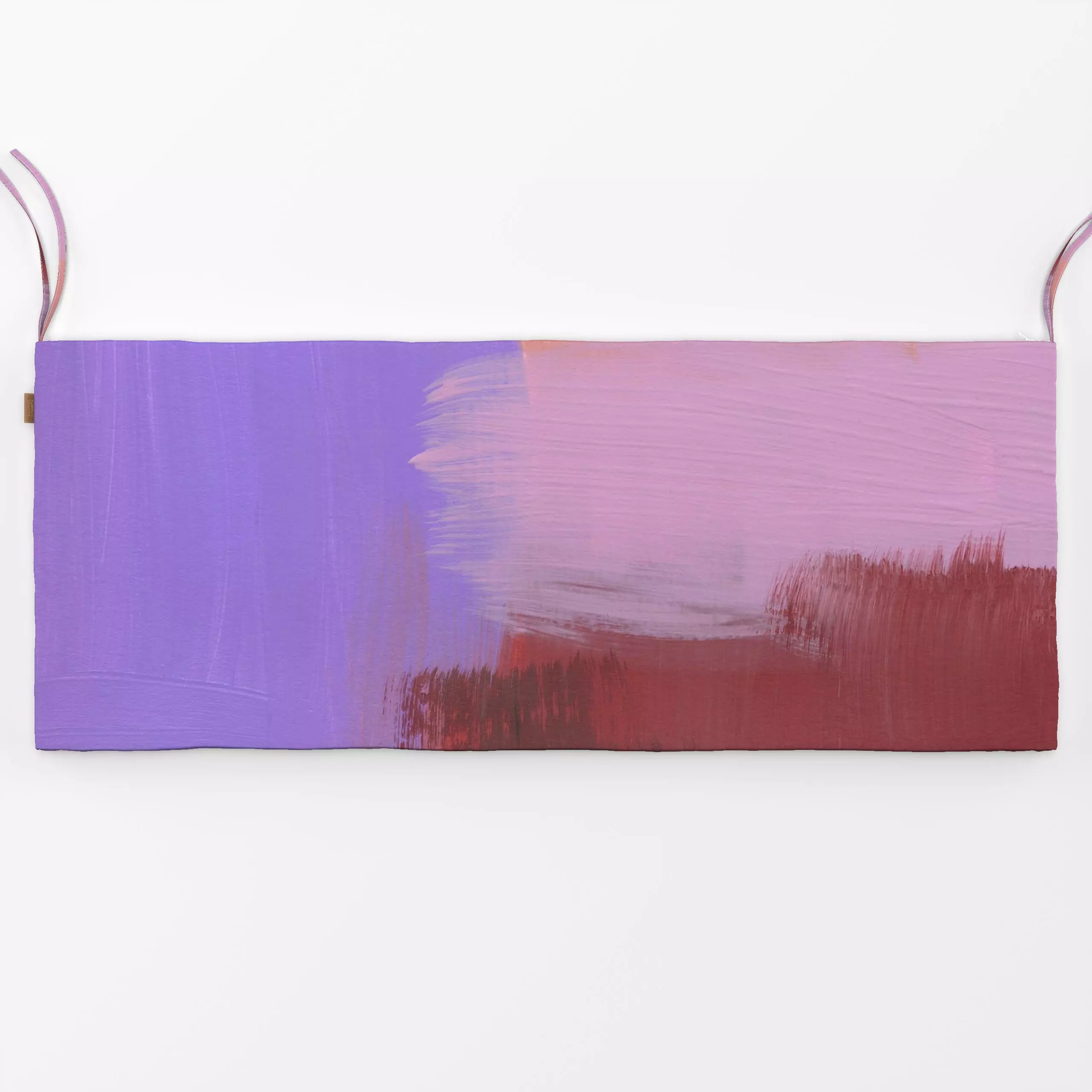 Bankauflage Colorful Abstract 2 - Herbst, Symbole & Muster - von „Mareike Böhmer"; minimal, abstrakt, Color, Malerei, Pinsel...