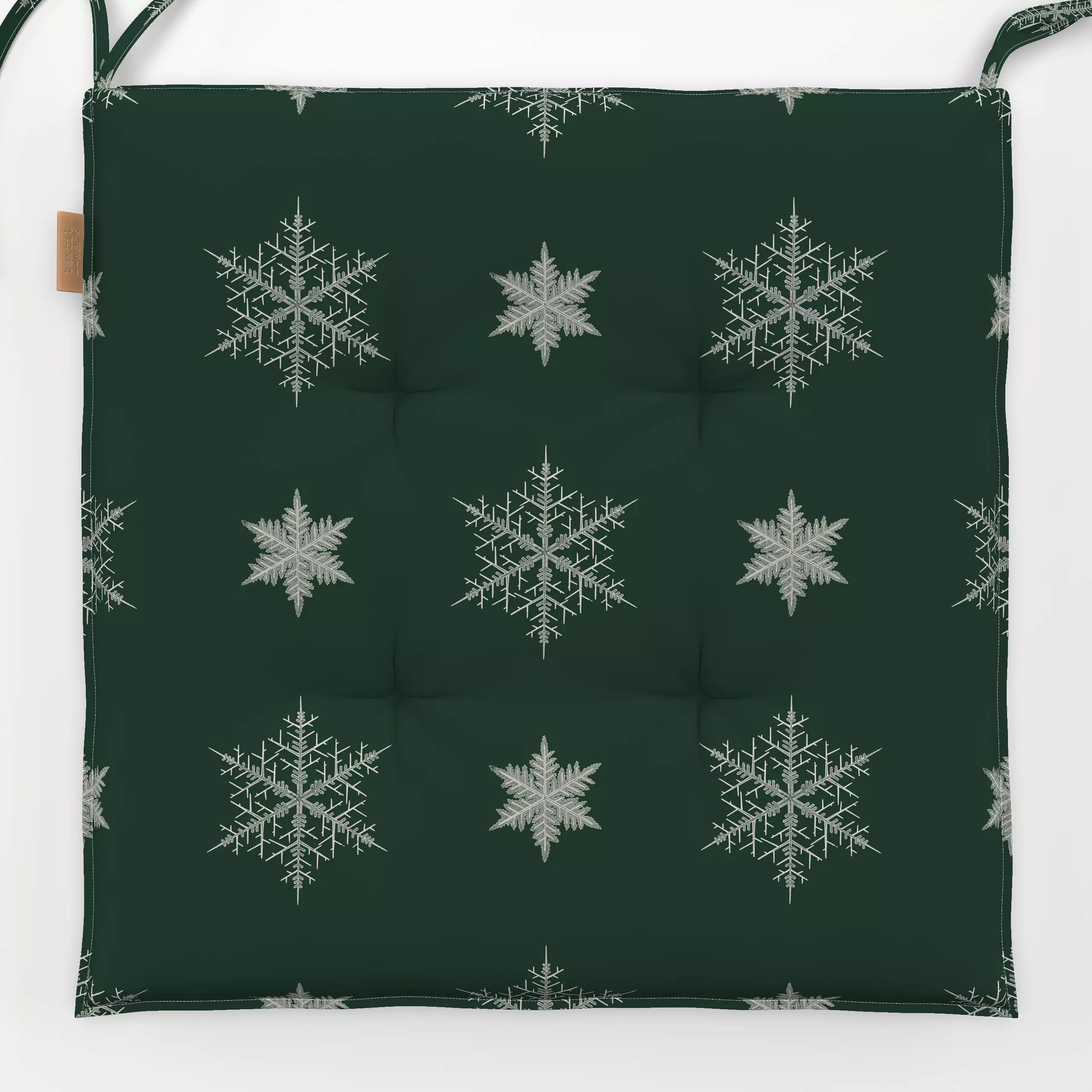 Sitzkissen Vintage Weihnachts Sterne - Weihnachten, Winter, Retro & Vintage - von „Uta Naumann"; boho, skandinavisch, Sterne...
