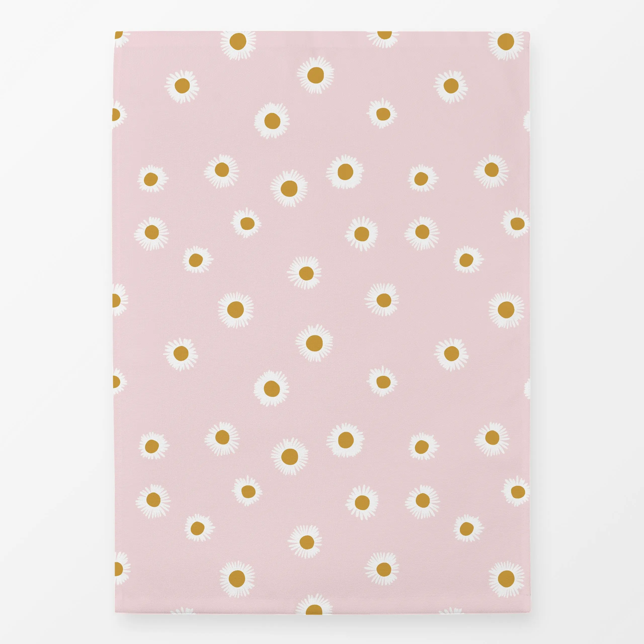 Geschirrtücher Picnic Gänseblümchen Rosa - Blumen & Florales, Pflanzen & Botanik, Ostern - von „Studio ROSAGRAU"; Muster, ro...