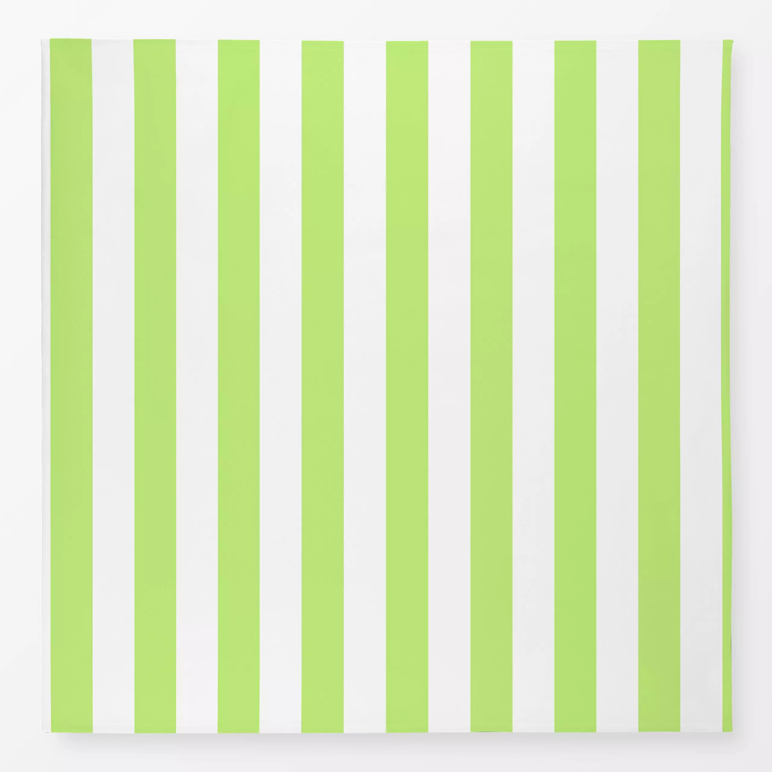 Tischdecke Green White Stripes, gemustert, Sommer, von Andrea Haase