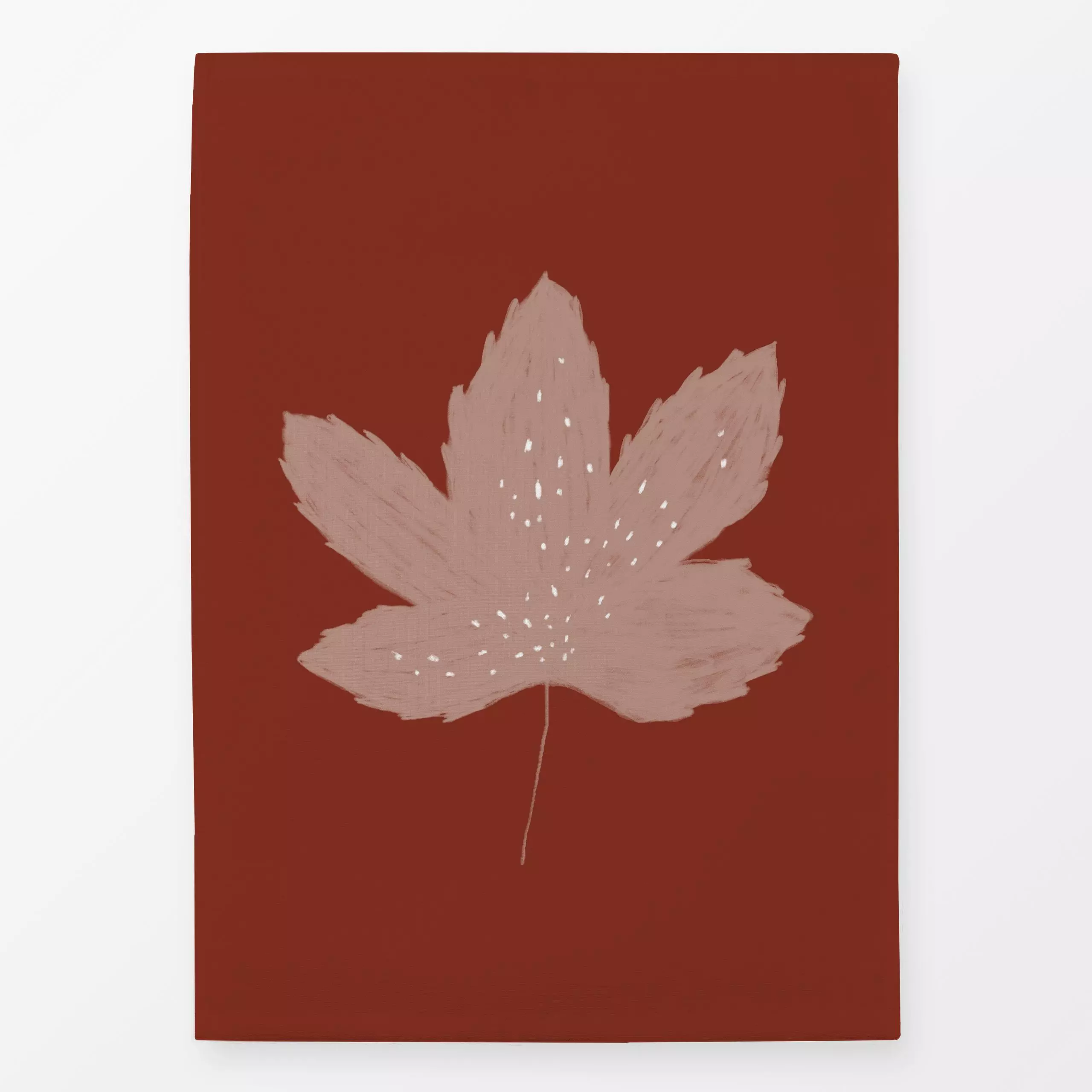 Geschirrtücher Ahornblatt Rost - Herbst, Pflanzen & Botanik - von „Sophie Augustin Illustration"; Laub, Herbst, ahorn, herbs...