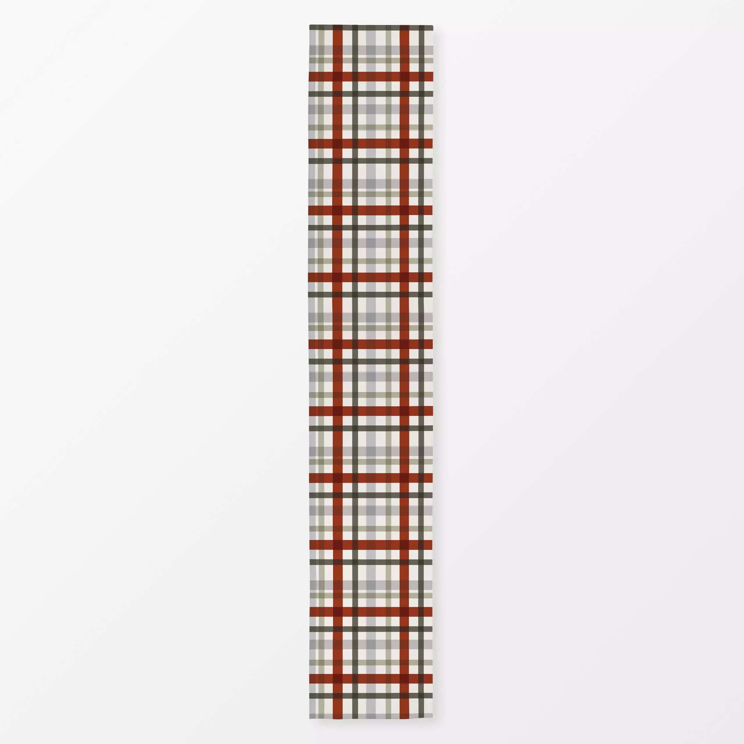 Tischläufer Christmas Plaid - Weihnachten, Symbole & Muster - von „moDeern Design Studio"; Weihnachten, Karo, weihnachtlich,...