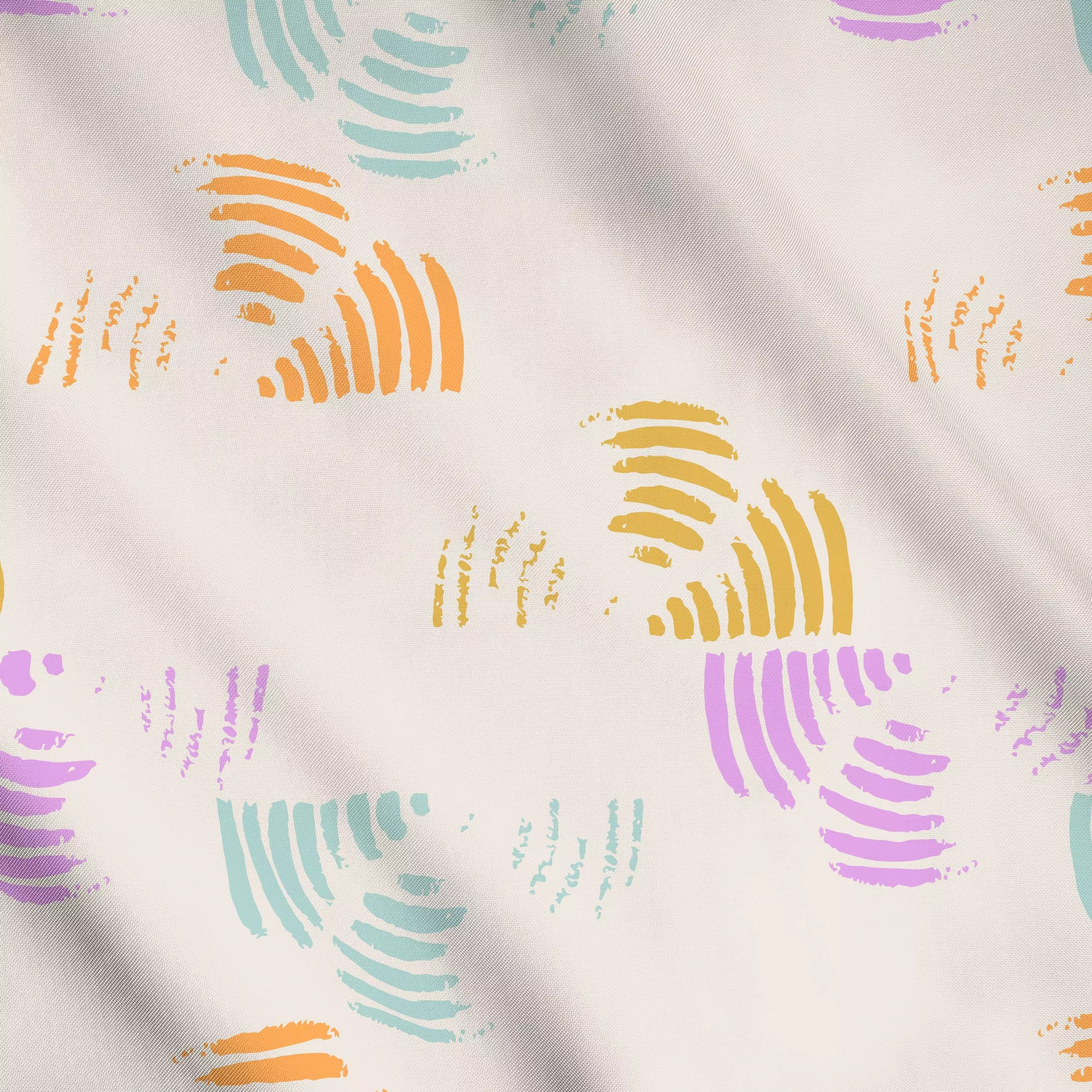 Meterware Rainbow Fun Brush, gemustert, fürs Kinderzimmer, Sommer, von Patries Elisabeth