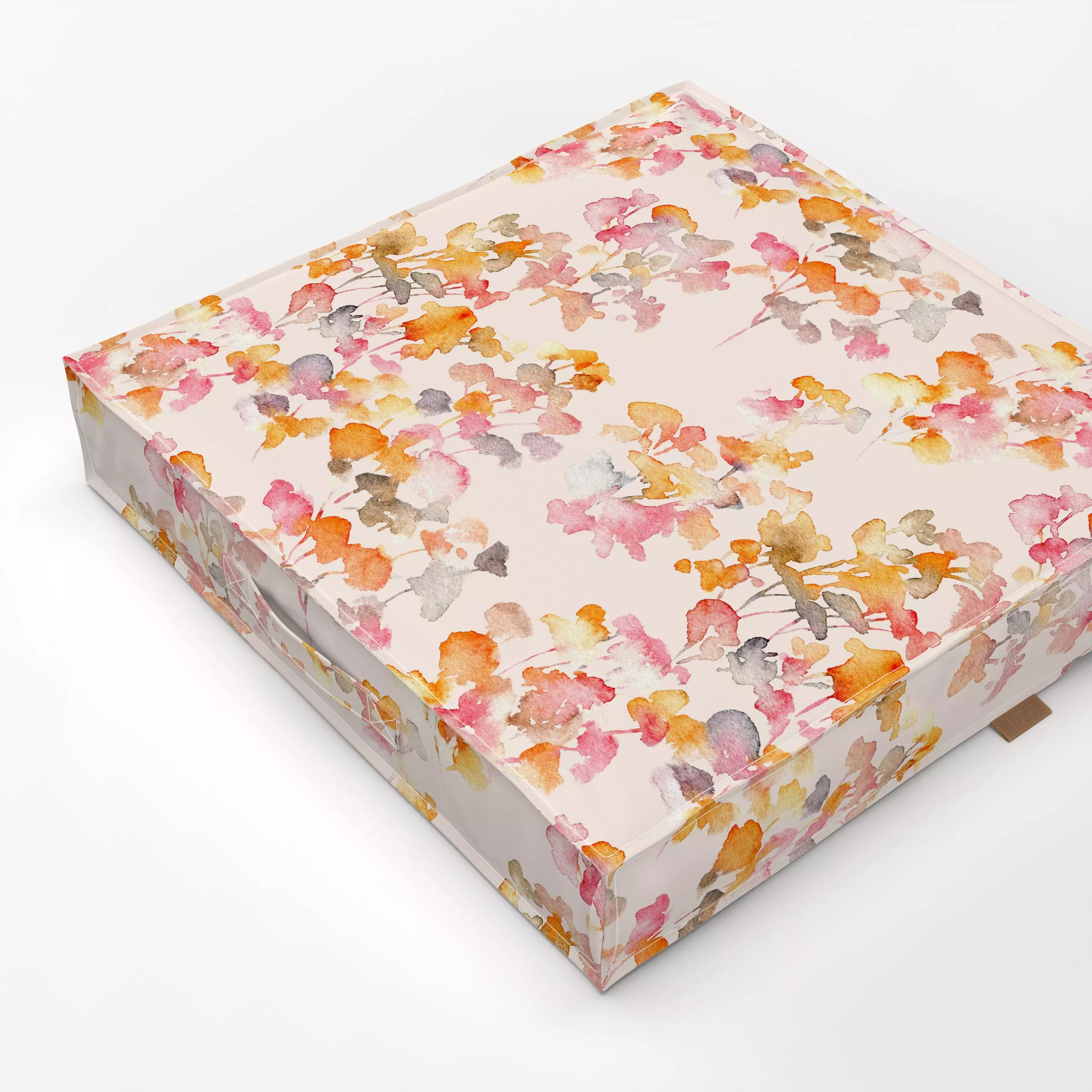 Bodenkissen Summerflorals - Blumen & Florales, Sommer - von „youdesignme"; floral, romantisch, Romantik, watercolour, youdes...