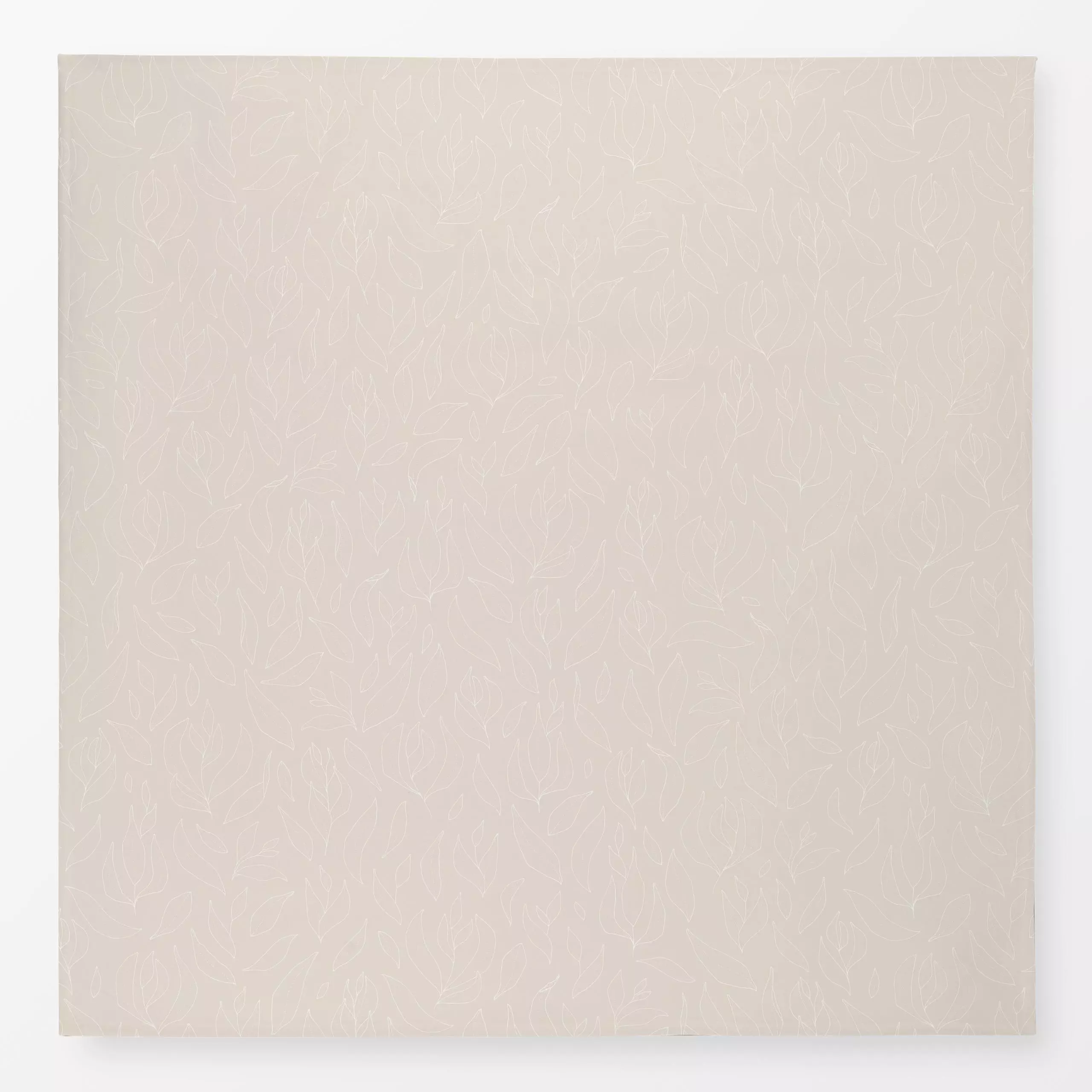 Tischdecke Blattwerk 2 - Blumen & Florales, Sommer - von „Primus Pattern"; Zweig, Blatt, Blätter, Zweige, Sand, Striche, Bot...