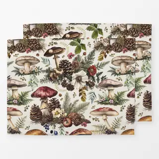 Tischset Woodland Mushroom Charm
