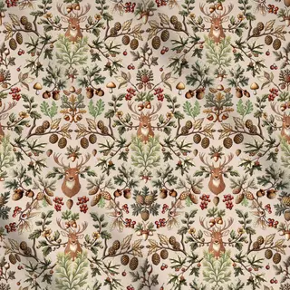 Meterware Woodland Wildlife Beige