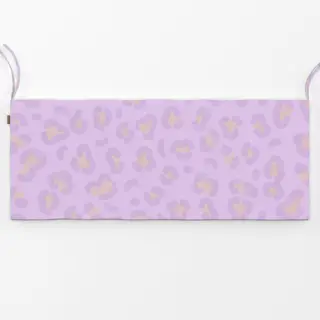 Bankauflage Leo Print Lila