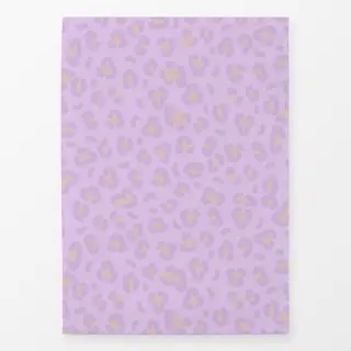 Geschirrtücher Leo Print Lila
