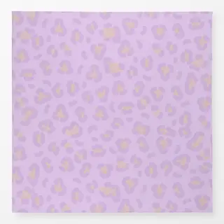 Tischdecke Leo Print Lila