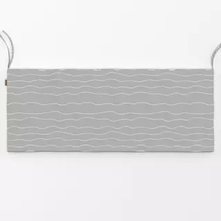 Bankauflage Wasser Grau Dunkel