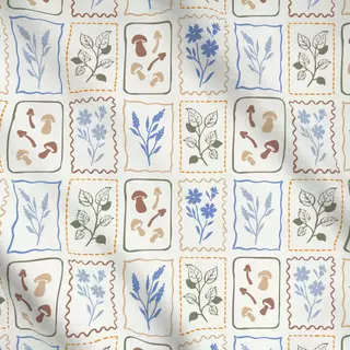 Meterware Herbst Cottage Kacheln mix