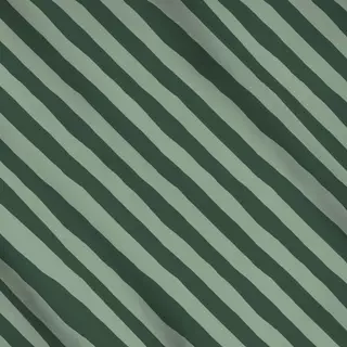 Meterware Streifen Diagonal grün