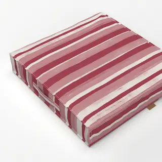 Bodenkissen Art Stripes altrosa