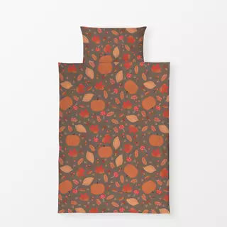 Bettwäsche Watercolor Herbst Dunkel