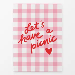 Geschirrtücher Let’s have a picnic rosa